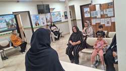 برگزاری کلاس آموزشی مهارت کنترل اضطراب در مرکز خدمات جامع سلامت شیخ احمد کافی